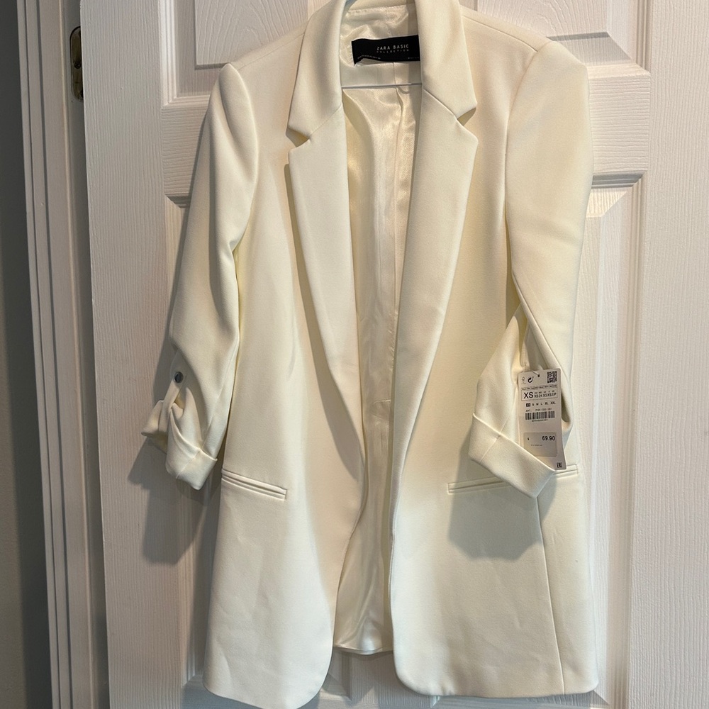 Zara Cream Blazer